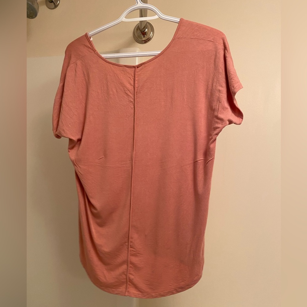 Plenty shirt (monk & Lou line) in peachy orange-pink - Picture 2 of 2